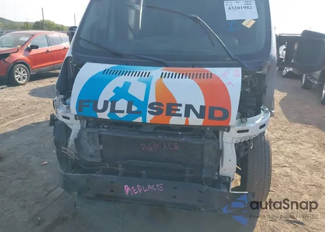 2019 Ram Promaster Cargo Van High Roof 159 Wb from USA, damaged, VIN 3C6TRVDG6KE513228